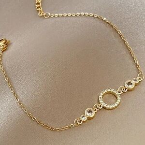 M HIGH Quality 18K Gold Plated Stainless Steel Bracelet